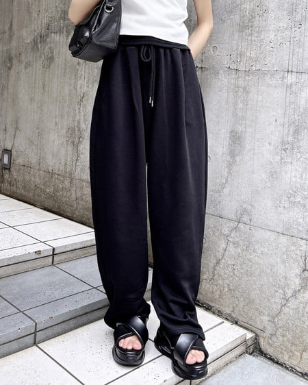 INGNI（イング） イージースウェットパンツ ｸﾛ