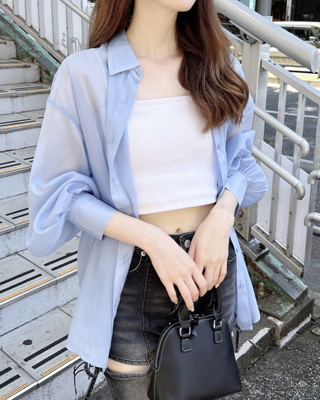 【WEB限定】シアービッグシャツ