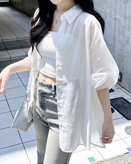 【WEB限定】シアービッグシャツ