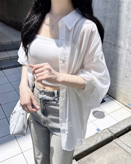 INGNI（イング） シアービッグシャツ ｱｲﾎﾞﾘｰ