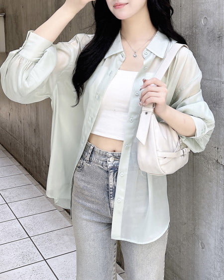 【WEB限定】シアービッグシャツ