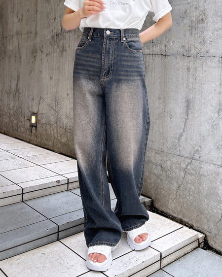 【S～Mサイズ】【WEB限定】デニムワイドパンツ