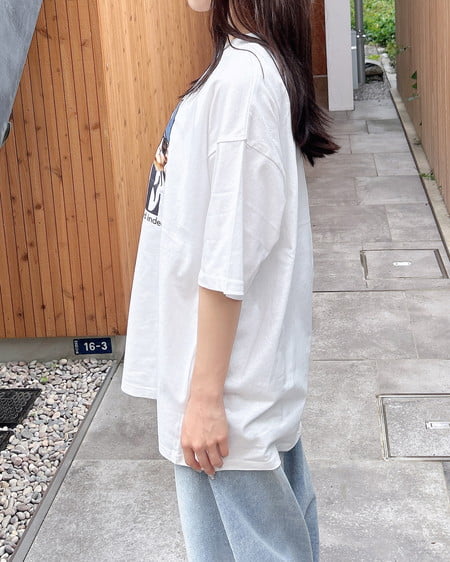 INGNI（イング） 猫ニット帽＆キャップTシャツ ｵﾌﾎﾜｲﾄ
