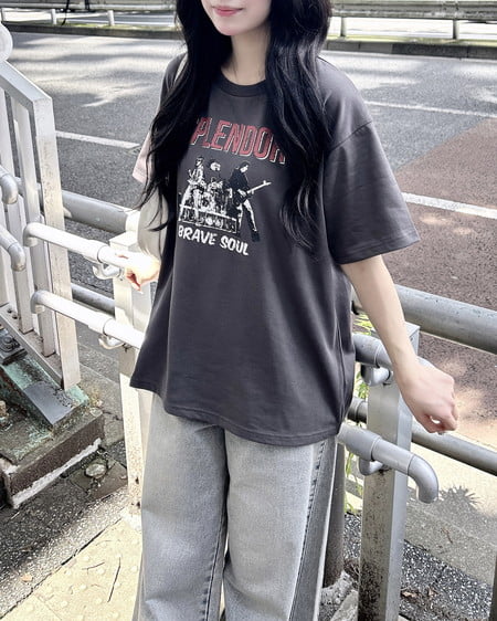 INGNI（イング） アソートロゴTシャツ ｽﾐｸﾛ