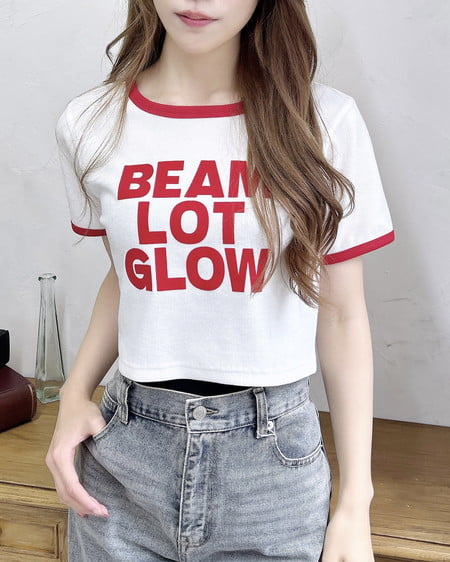 フロッキーロゴリンガーリブTシャツ