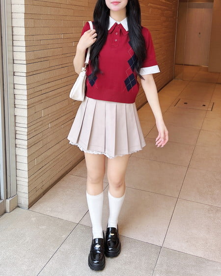 INGNI(イング)  フェイクファー襟Aラインコート