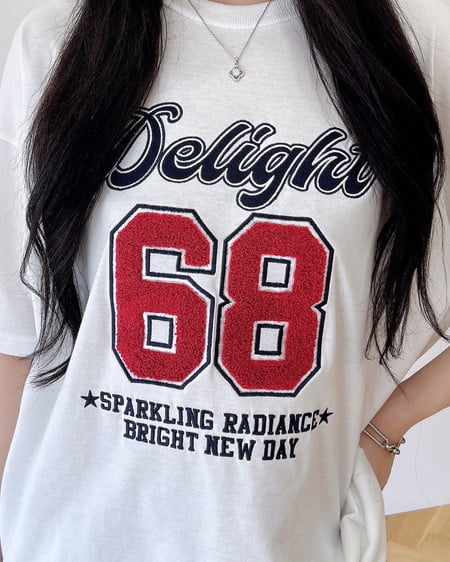 INGNI（イング） ナンバリングロゴチュニックTシャツ ｵﾌﾎﾜｲﾄ