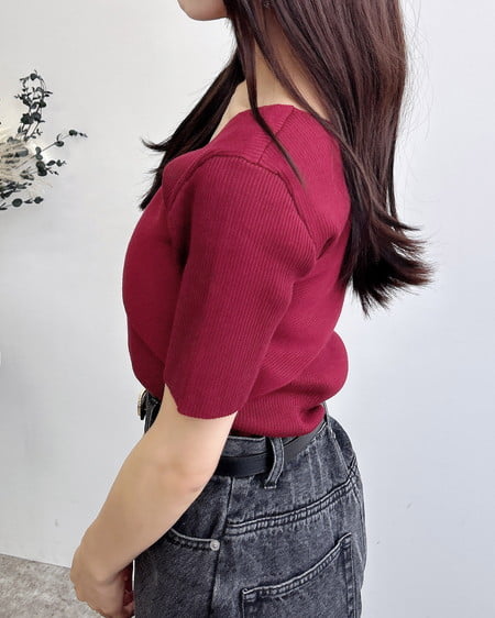 INGNI（イング） アシンメトリーニット ﾎﾞﾙﾄﾞｰ