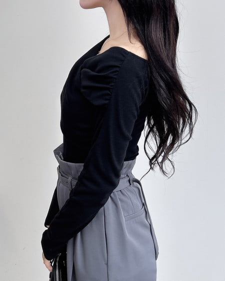 INGNI（イング） カシュクールトップス ｸﾛ