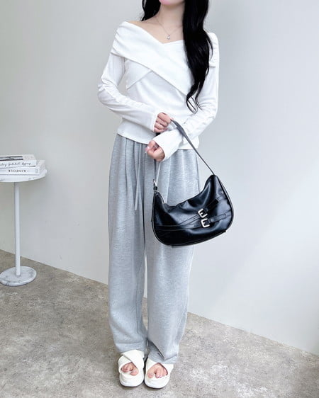 INGNI（イング） カシュクールトップス ｵﾌﾎﾜｲﾄ