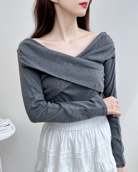 【新作早割】【WEB限定】カシュクールトップス
