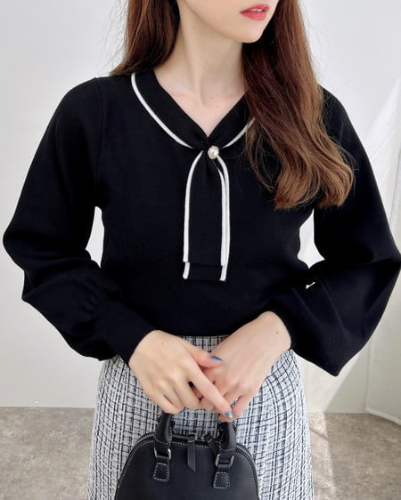 【8／19までの限定価格】【WEB限定】ボウタイニット