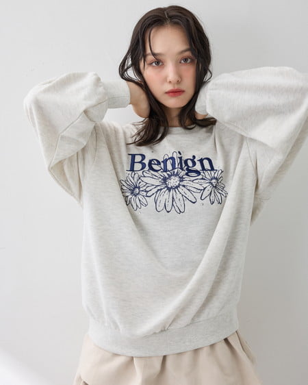 【9／2までの限定価格】【WEB限定】フラワーロゴスウェット
