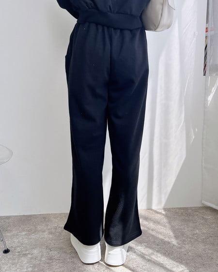 INGNI（イング） 切替スウェットパンツ ｸﾛ