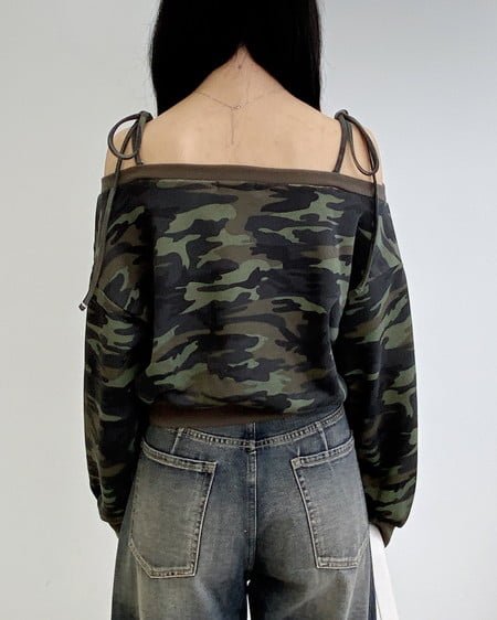 INGNI（イング） オフショル肩リボンナンバリングスウェットトップス ﾒｲｻｲ