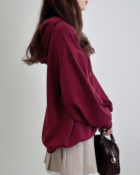 INGNI（イング） バック貼付ハートロゴスウェットチュニックパーカー ﾎﾞﾙﾄﾞｰ