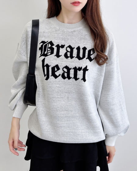 INGNI（イング） ジャガード2段ビッグロゴニット ｵﾌﾎﾜｲﾄ/ｸﾛ