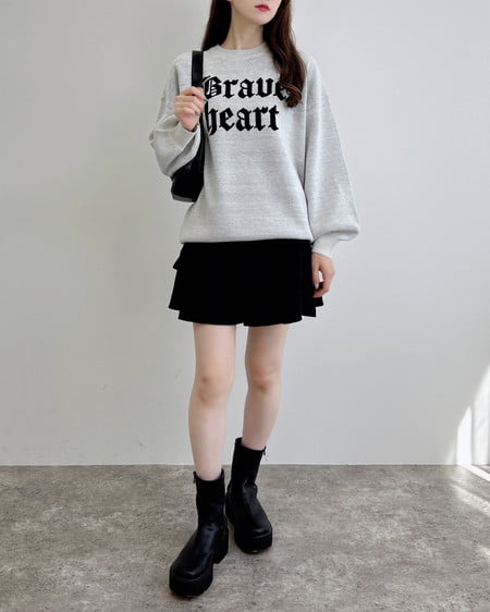 INGNI(イング) フェイクスエードフリルスカパン(セットアップ対応) クロ