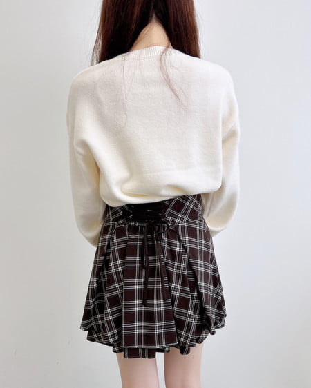 INGNI（イング） もちもちフェザーベアニットプルオーバー ｵﾌﾎﾜｲﾄ/A