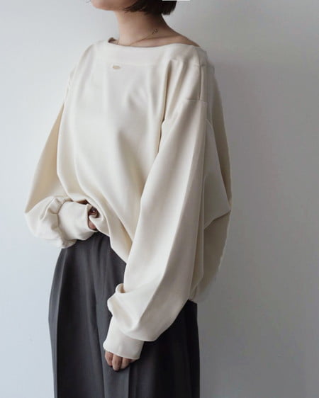 INGNI(イング) プレート付マルチWayダンボールトップス アイボリー