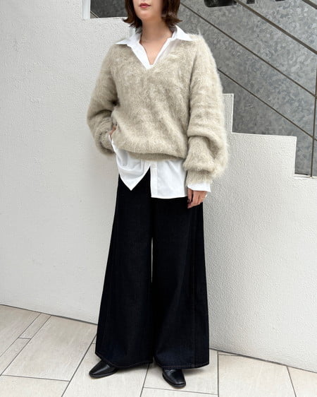 INGNI（イング） 2Wayハイウエストデニムパンツ ｲﾝﾃﾞｨｺﾞ