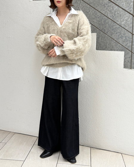 INGNI（イング） 2Wayハイウエストデニムパンツ ｲﾝﾃﾞｨｺﾞ