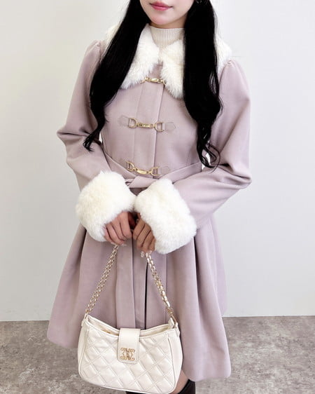 INGNI（イング） ビット付ドーリーコート ﾋﾟﾝｸ