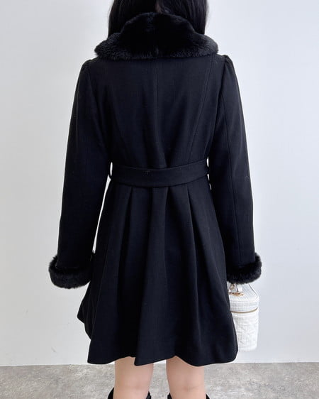 INGNI（イング） ビット付ドーリーコート ｸﾛ