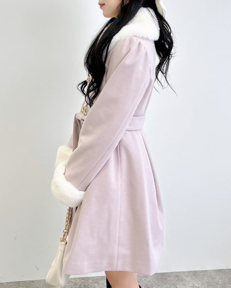 INGNI（イング） ビット付ドーリーコート ﾋﾟﾝｸ