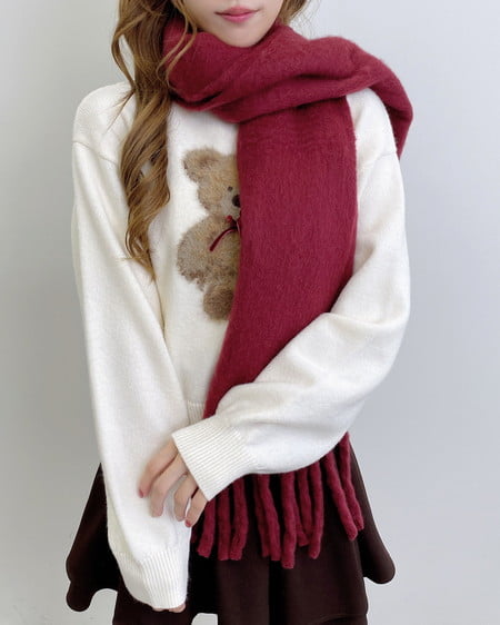 INGNI（イング） フリンジボリュームストール ﾎﾞﾙﾄﾞｰ