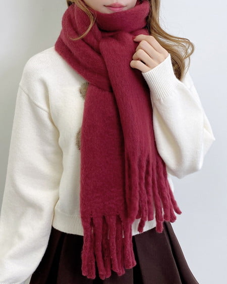 INGNI（イング） フリンジボリュームストール ﾎﾞﾙﾄﾞｰ