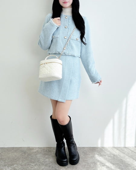 INGNI（イング） インヒール厚底ロングブーツ ｸﾛ