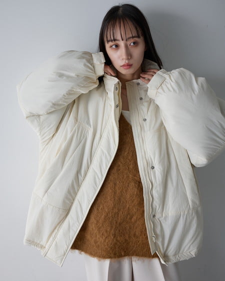 INGNI（イング） ミックスシャギーVネックニット ｶｰｷ