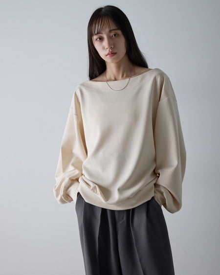 INGNI(イング) プレート付マルチWayダンボールトップス アイボリー