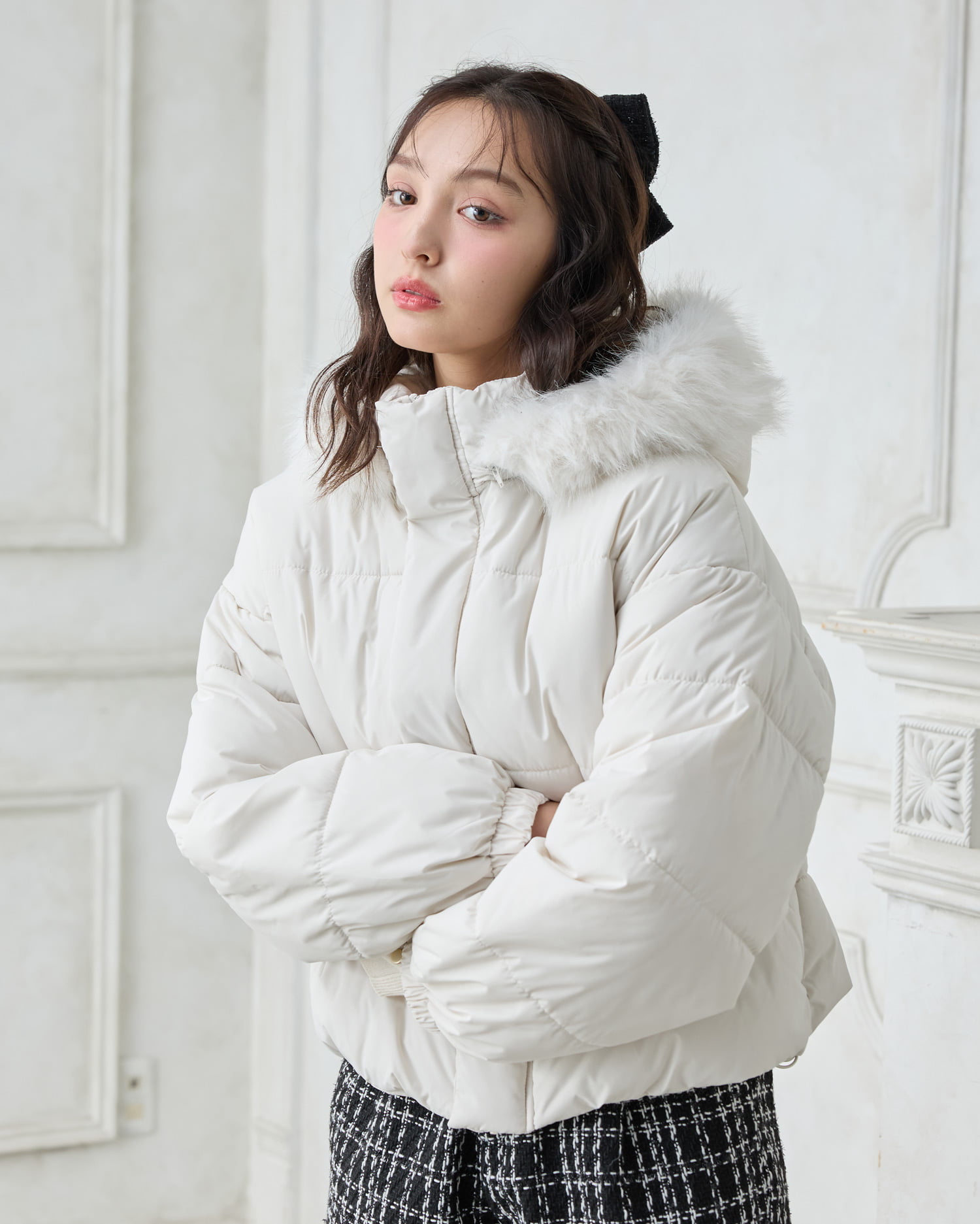 エコファー取り外し中綿ジャケット