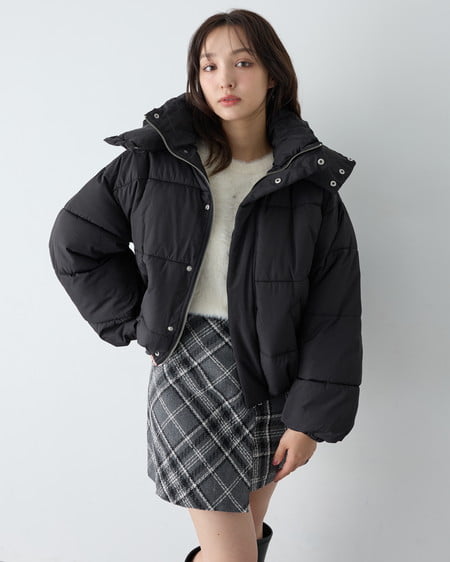 INGNI（イング） ビジュー付フェザーニット ｵﾌﾎﾜｲﾄ