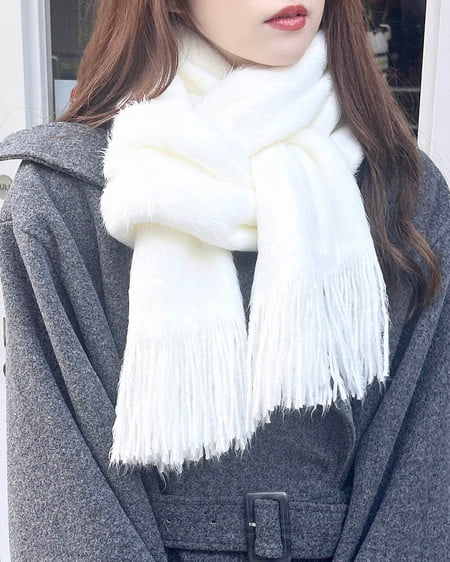 INGNI(イング) シャギーストール オフホワイト