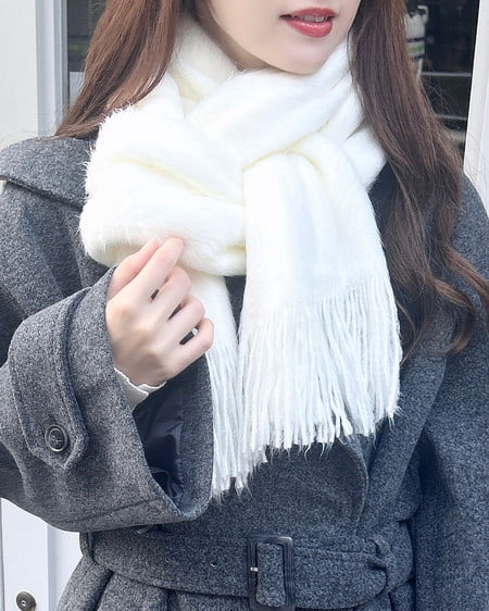 INGNI(イング) シャギーストール オフホワイト