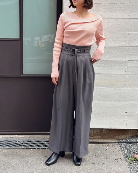 INGNI（イング） ドレープニット ﾋﾟﾝｸ