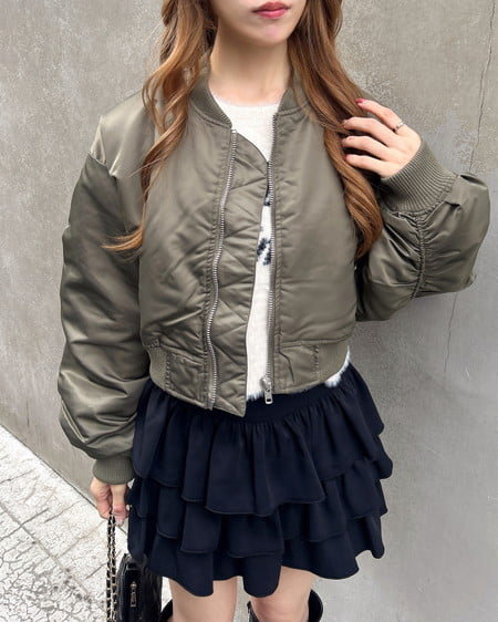 INGNI(イング) フリルミニスカパン クロ