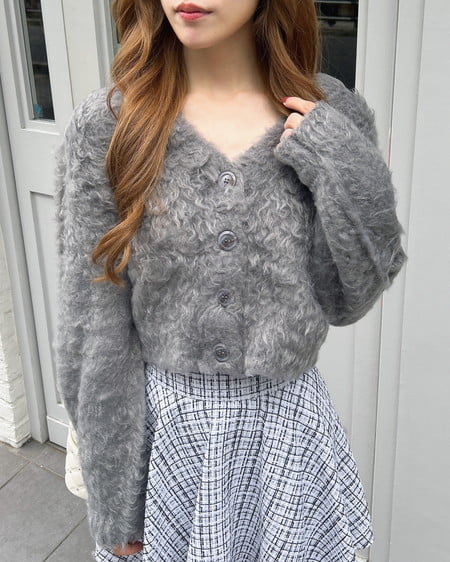 INGNI（イング） バックリボンツイードフレアスカパン ｵﾌ/ﾂｲｰﾄﾞ