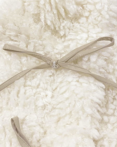 INGNI（イング） リボン取り外しスタンドボアブルゾン ｱｲﾎﾞﾘｰ