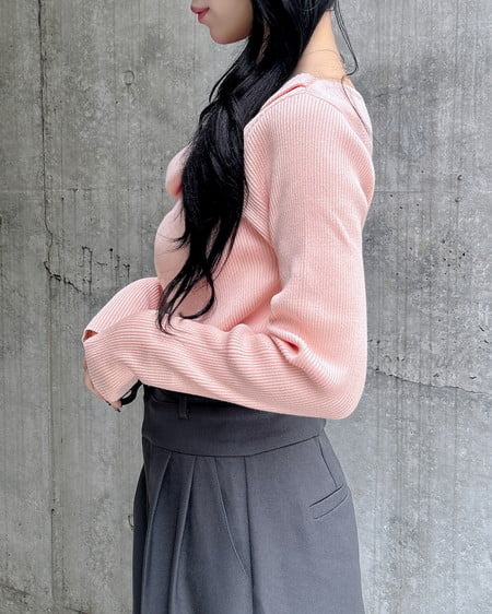 INGNI（イング） ドレープニット ﾋﾟﾝｸ