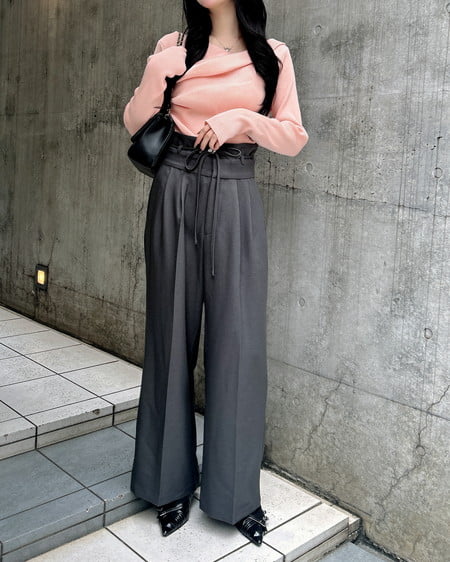 INGNI（イング） ドレープニット ﾋﾟﾝｸ