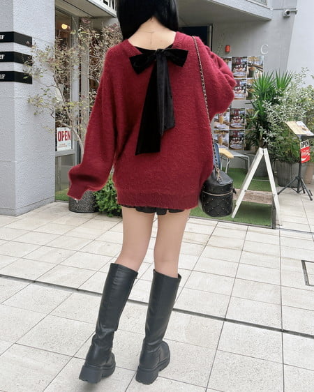 INGNI(イング) インヒール厚底ロングブーツ クロ