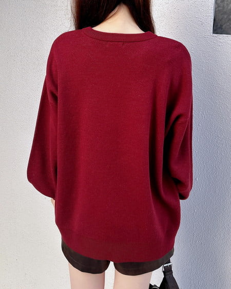 INGNI（イング） 3段ビッグロゴニット ﾎﾞﾙﾄﾞｰ/ｵﾌﾎﾜｲﾄ