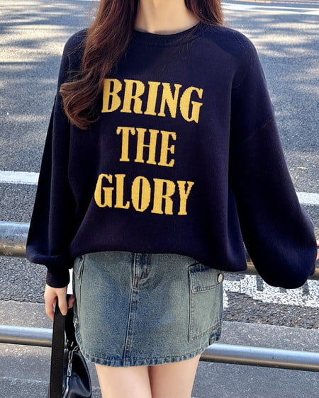 INGNI（イング） 3段ビッグロゴニット ｺﾝ/ﾏｽﾀｰﾄﾞ