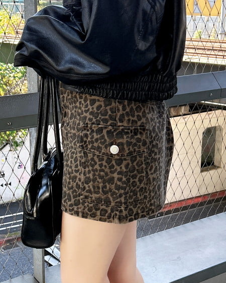 INGNI（イング） アソート柄カーゴミニスカート ﾍﾞｰｼﾞｭ/ﾋｮｳ