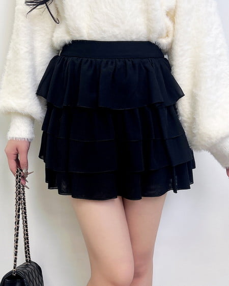 シアーフリルミニスカパン