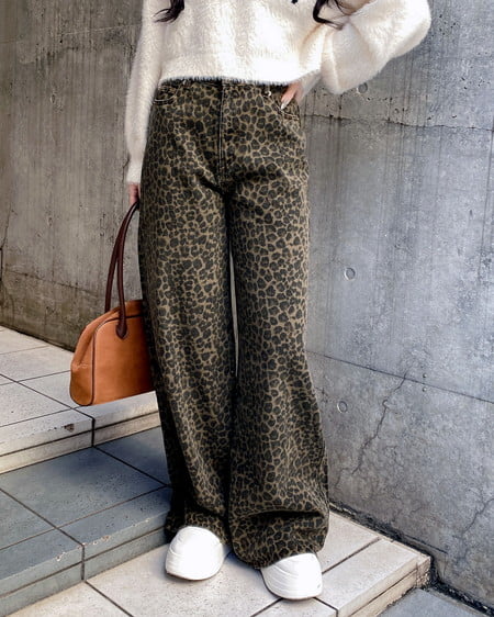 INGNI（イング） アソート柄ワイドパンツ ﾋｮｳ